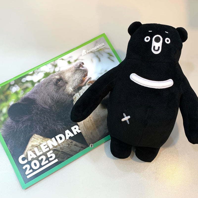 Moonie plush and calendar bundle